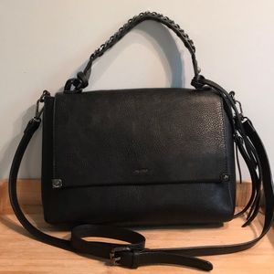 Black Aldo Minimalist Crossbody Purse